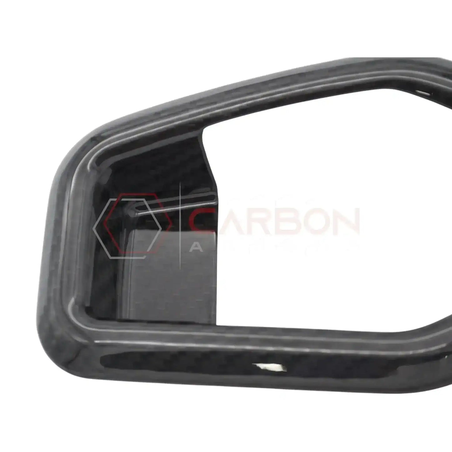 Real Carbon Fiber Seat Release Handle Trim Covers for 2024+ Ford Mustang