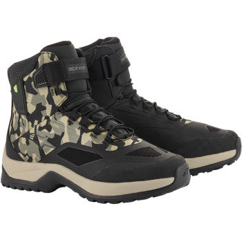 ALPINESTARS CR-6 Drystar® Shoes - Black/Brown/Green - US 8.5 261102016099