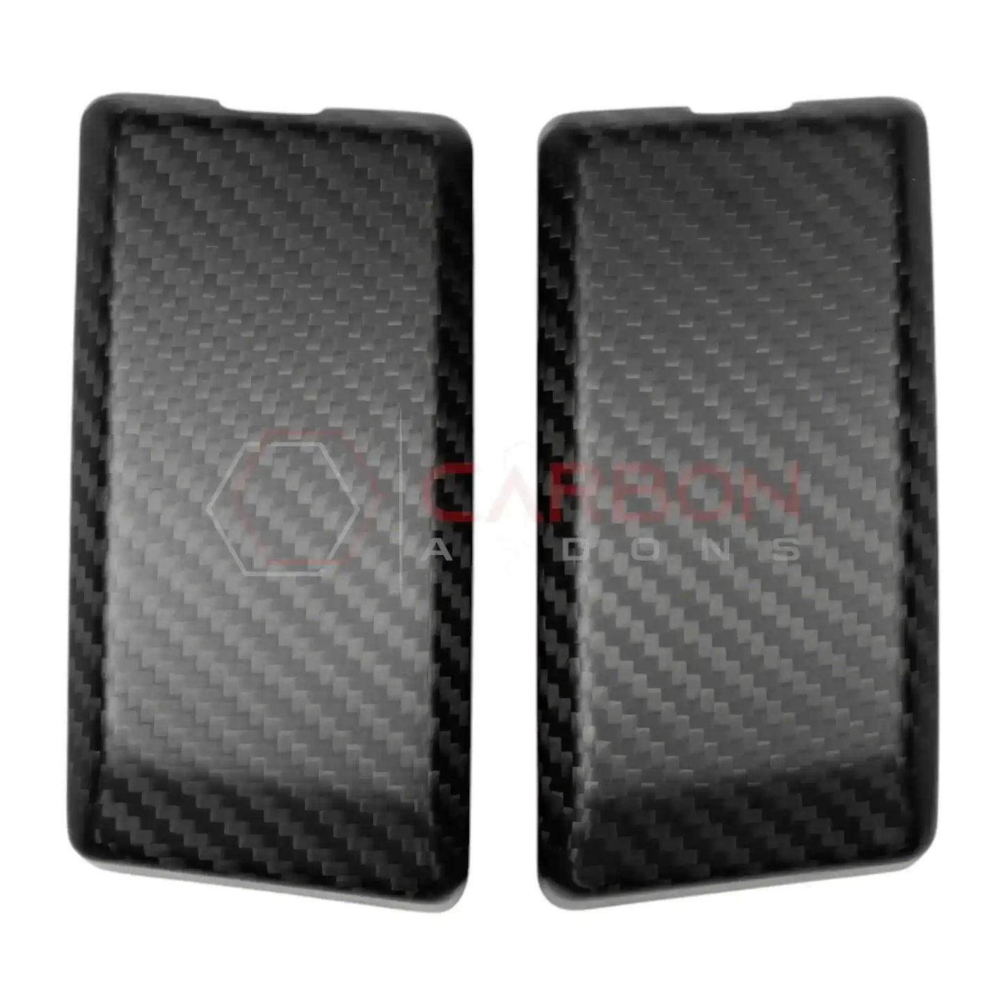 Real Carbon Fiber Front Roof Rack Mount Cover Trim Covers For 2021+ Bronco