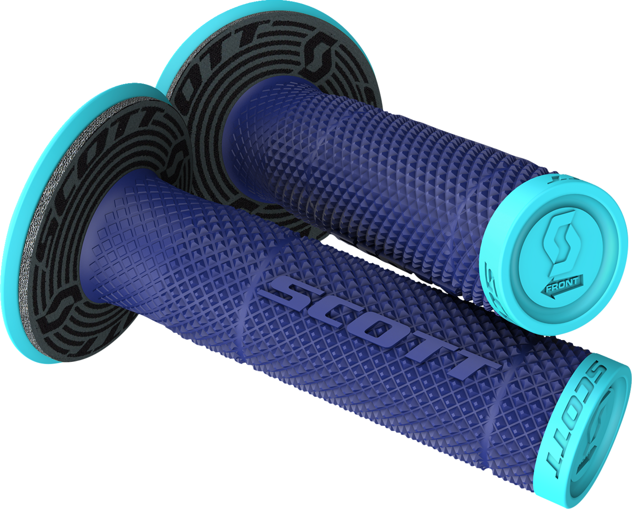 SCOTT Grips - SX II - Blue/Blue 219624-6012