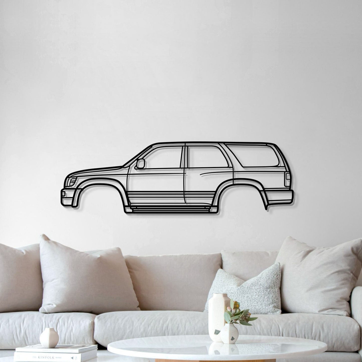1996 4Runner 3rd Gen (N180) Metal Car Wall Art - MT0257
