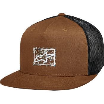 ALPINESTARS Mackinic Trucker Hat - Brown/Black - One Size 1215-81350-8010-OS