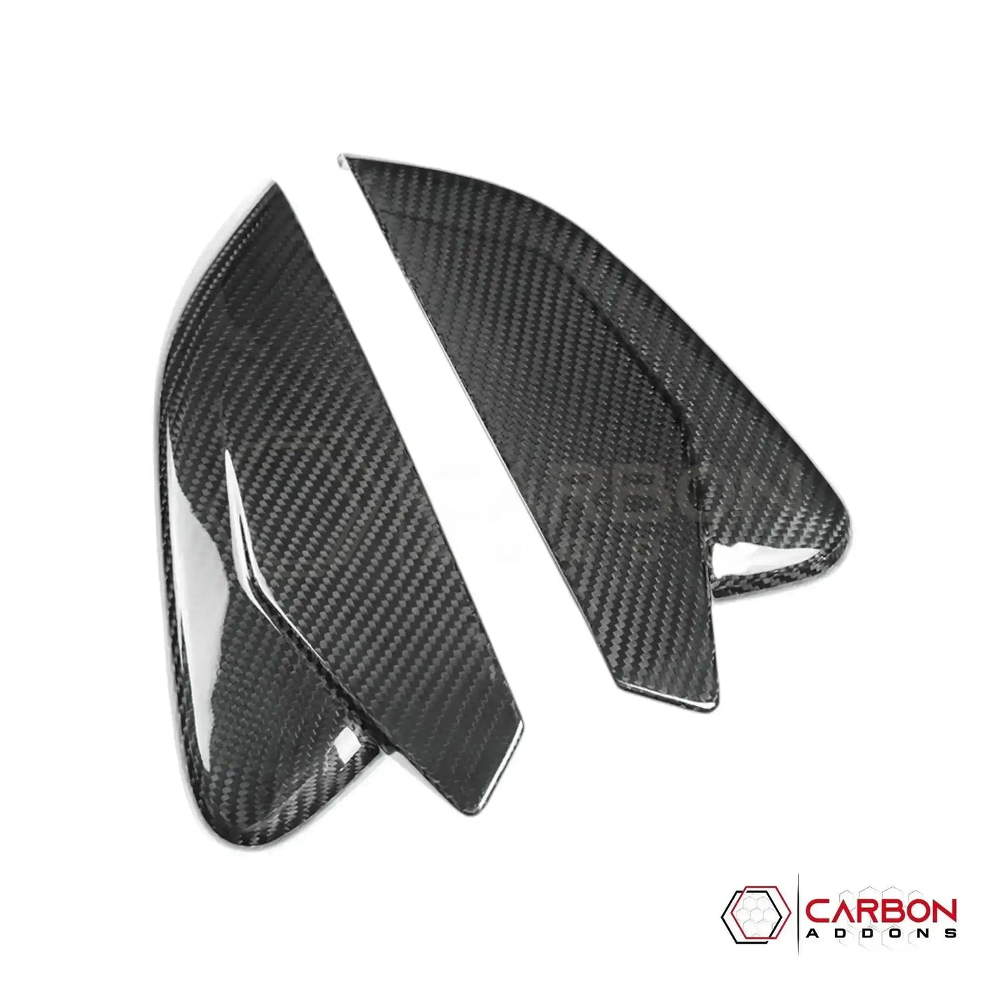 Real Carbon Fiber Mirror Cap Covers For S197 Mustang 2010-2014