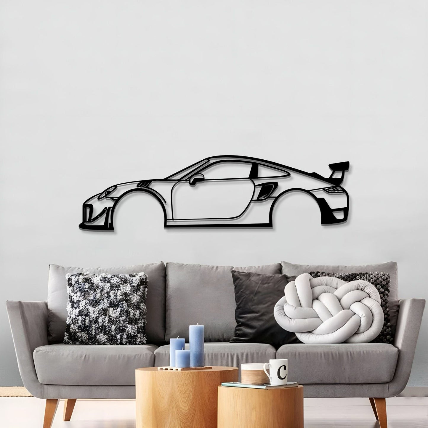 911 GT2 RS Metal Car Wall Art - MT0646