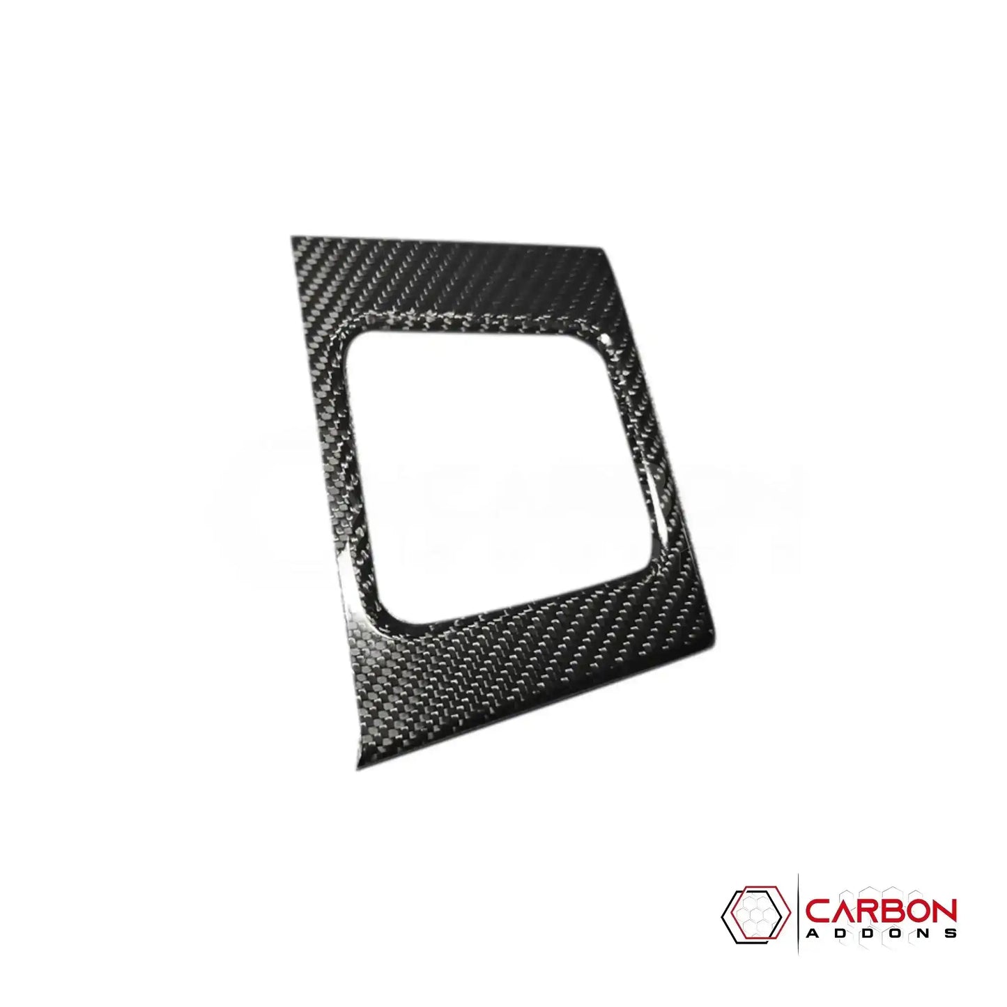 Real Carbon Fiber Rear Door Storage Frame Covers for 2021+ Ford F-150