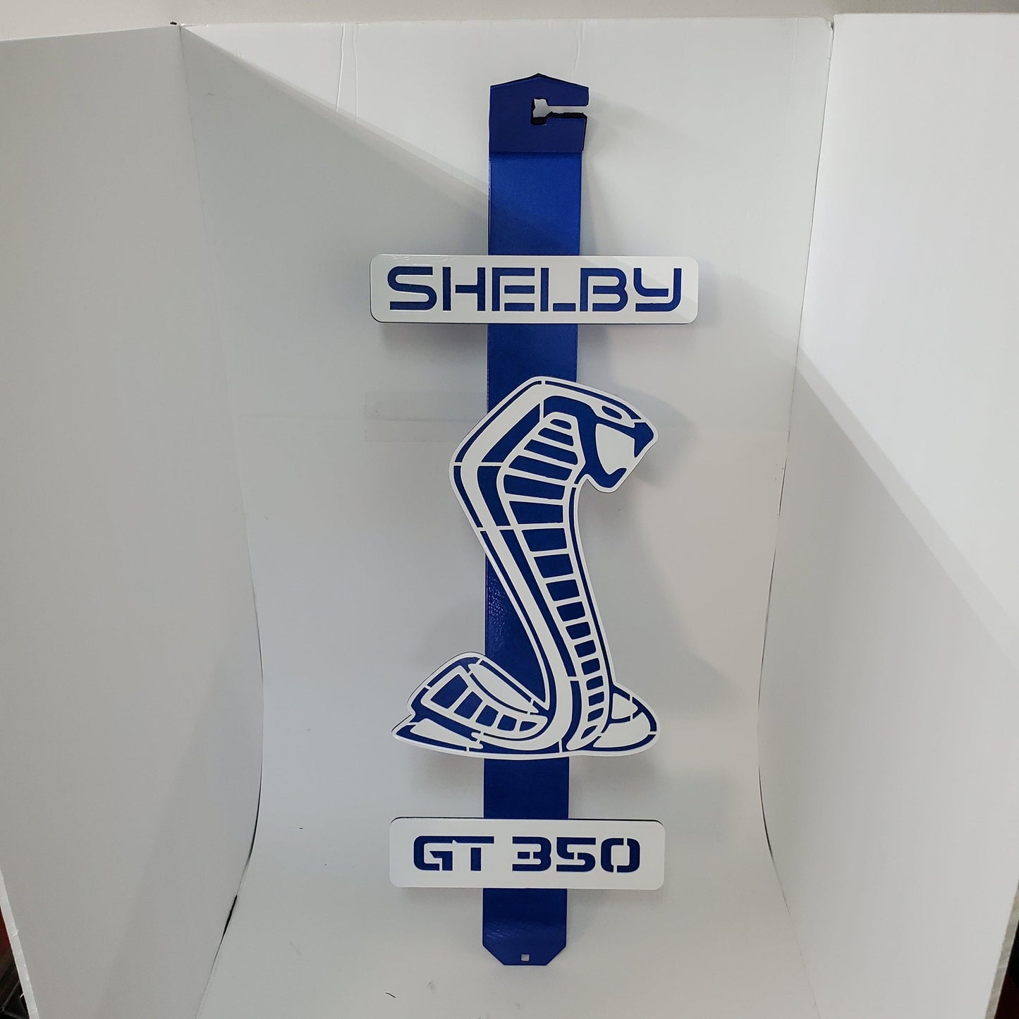 Custom Shelby GT350 Mustang Hood Prop - Martin Metalwork LLC
