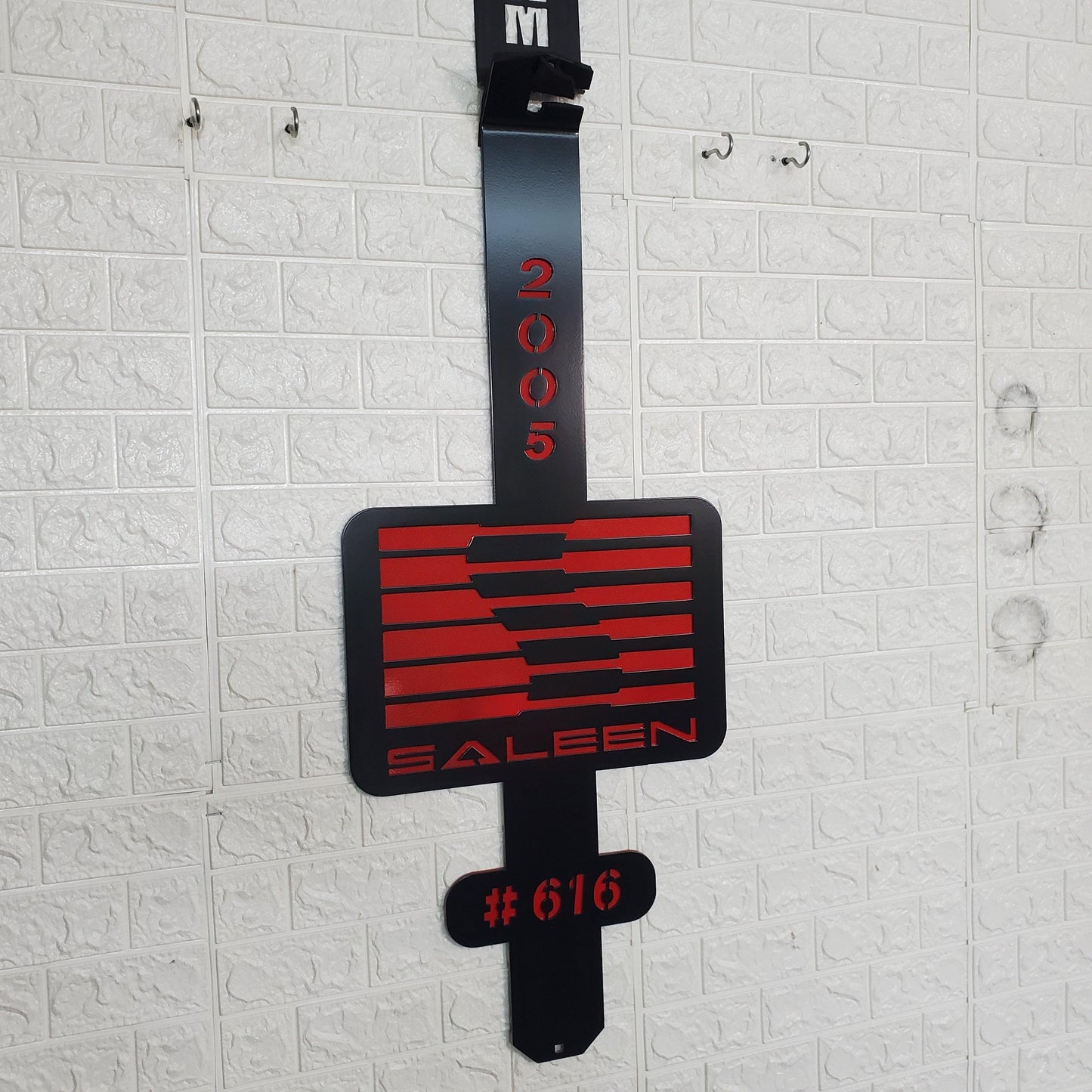 Custom Hood Prop for Saleen Mustang - Durable & Stylish - Martin Metalwork LLC