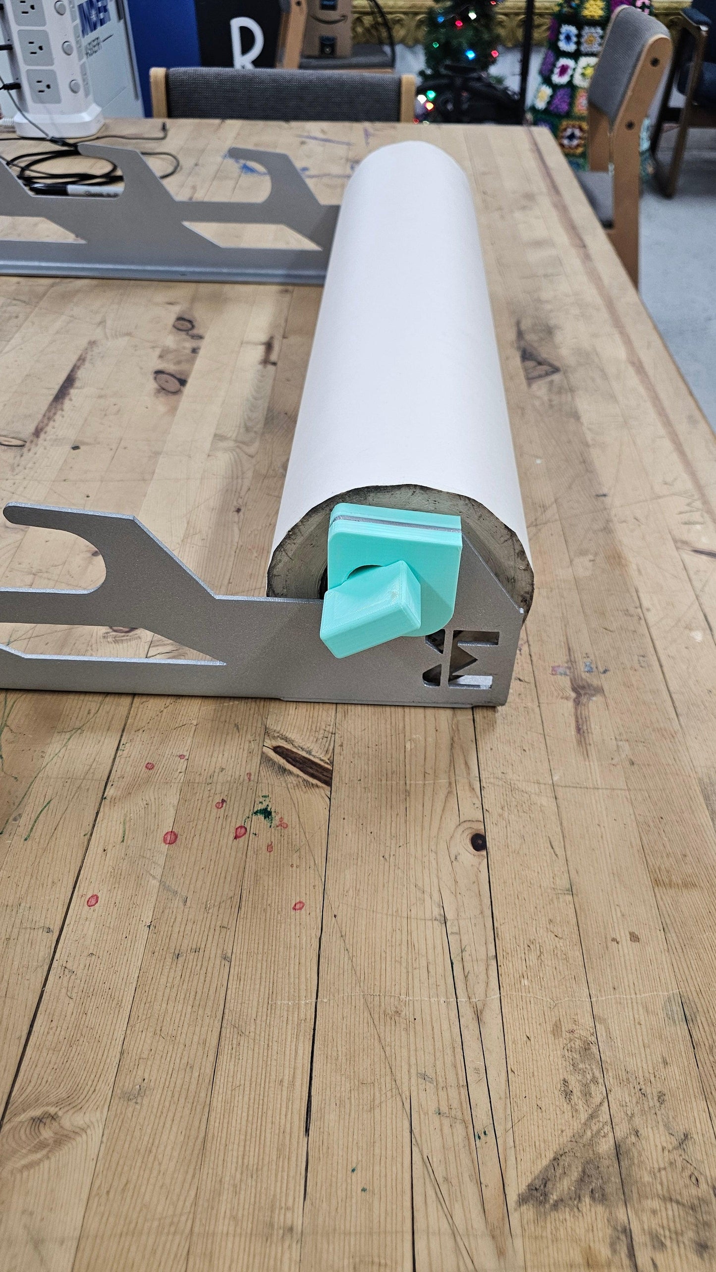 Quick load add-on for tint and vinyl racks - Martin Metalwork LLC