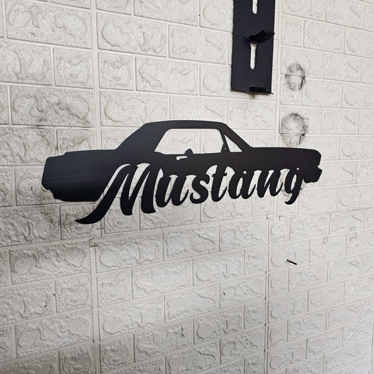 classic Mustang Metal Wall Art Décor - Martin Metalwork LLC