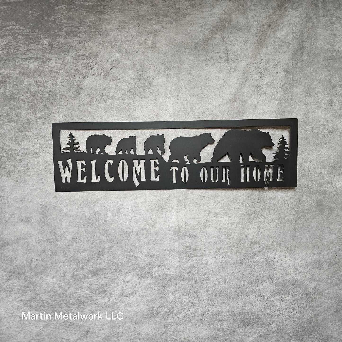 Welcome To Our Home Bears
