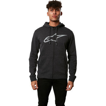 ALPINESTARS Ageless ll Zip Hoodie - Charcoal/Gray - Large 103853052177L