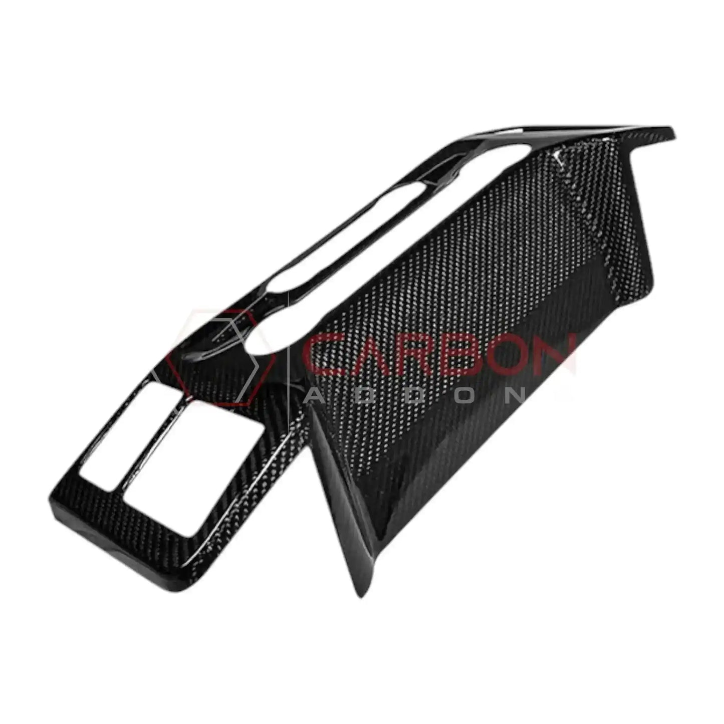 Real Carbon Fiber Climate Control Panel Trim Cover for 2021+ Ford F-150