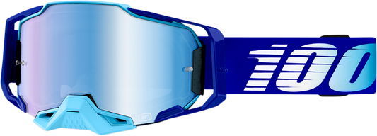 100% Armega Goggles - Royal - Blue Mirror 50005-00004
