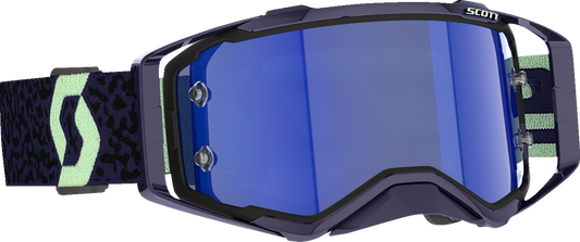SCOTT Prospect Amplifier Goggle - Dark Purple/Mint - Blue Chrome 285536-7696349