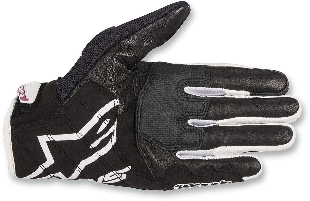 IN STOCK ALPINESTARS Women Stella SMX-2 Air Carbon V2 Gloves - Black/White - XS 3517717-12-XS