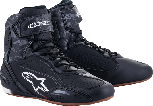 ALPINESTARS Faster-3 Shoes - Black/Gray - US 10 2510219118210