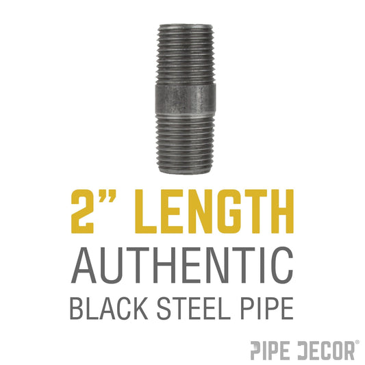 1/4 in. x 2 in. Black Pipe