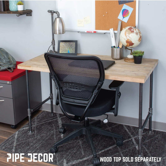 3/4 in. H Pipe Desk Main. Leg - 1 Leg