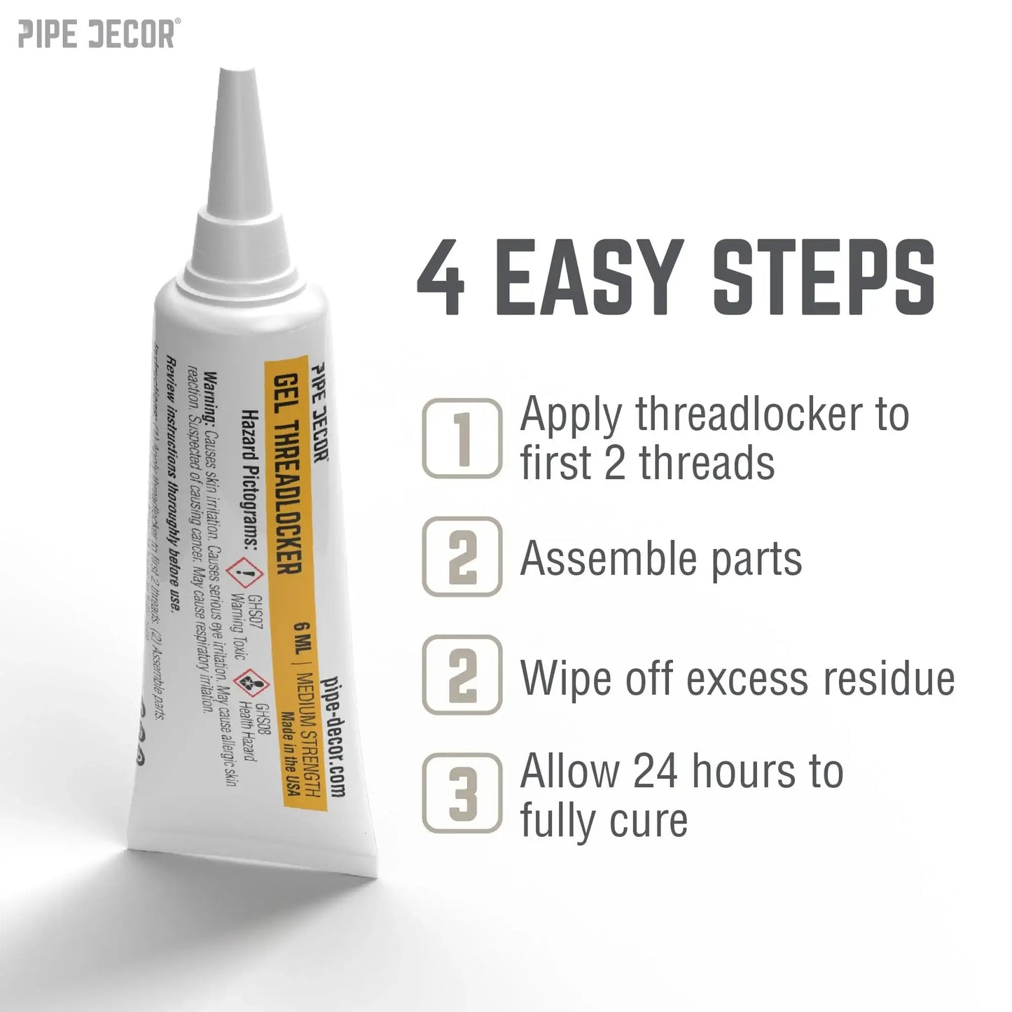 Threadlocker Gel Pipe Thread Sealant