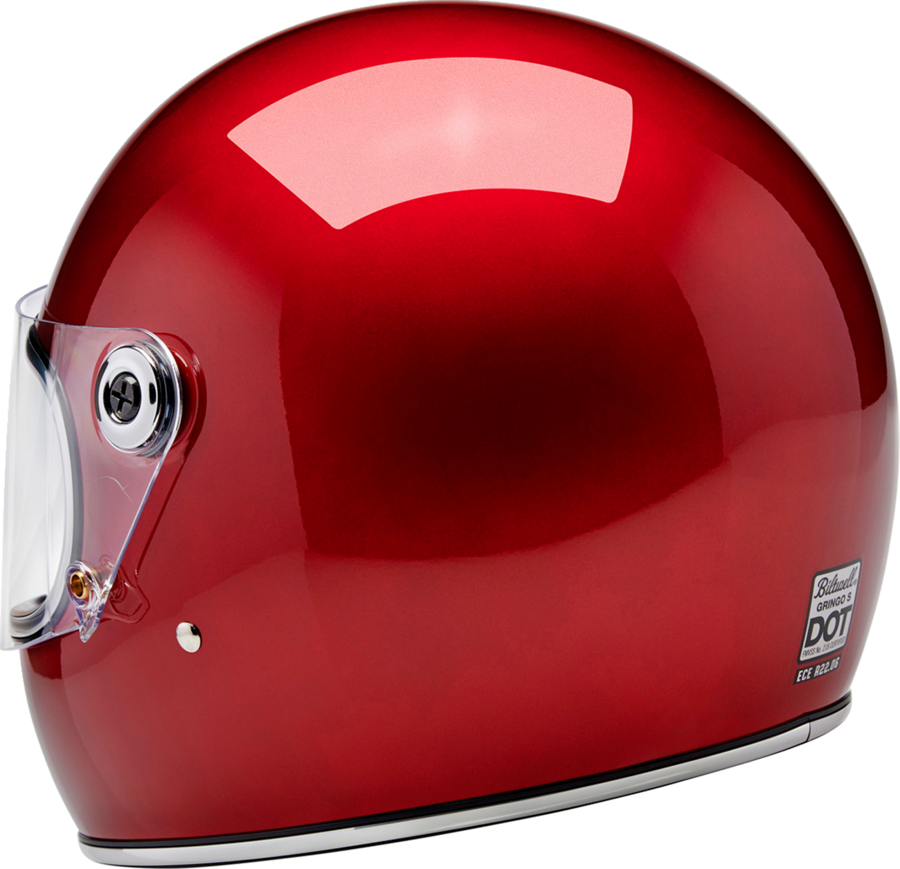 BILTWELL Gringo S Helmet - Metallic Cherry Red - XS 1003-351-501