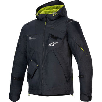 ALPINESTARS Mogress Air Jacket - Black/Lime Punch/White - Large 3301625-1484-L