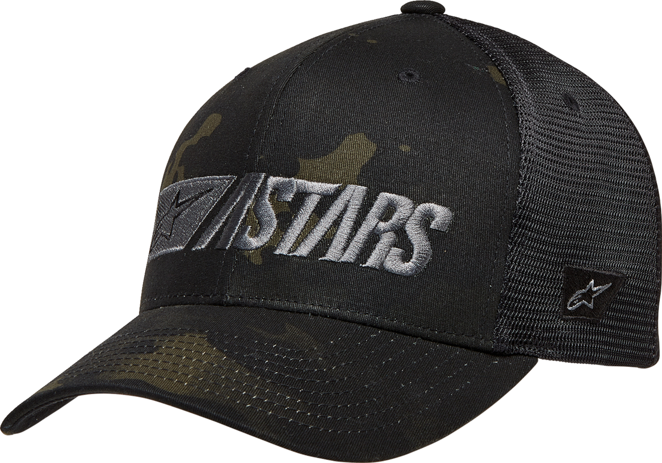 ALPINESTARS Reblaze Multicamo Hat - Military Black - One Size 1232-81020-10