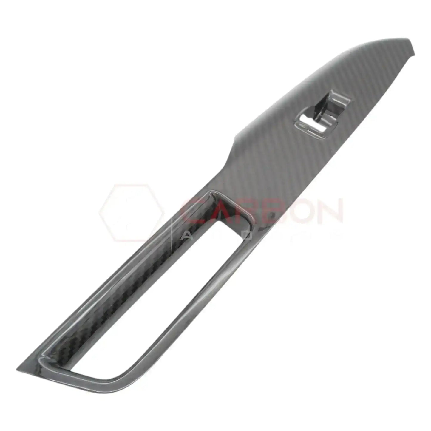 Real Carbon Fiber Window Switch Control Trim Covers V2 for 2024+ Ford Mustang