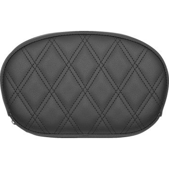 SADDLEMEN Sissy Bar Pad - Lattice Stitched 61043