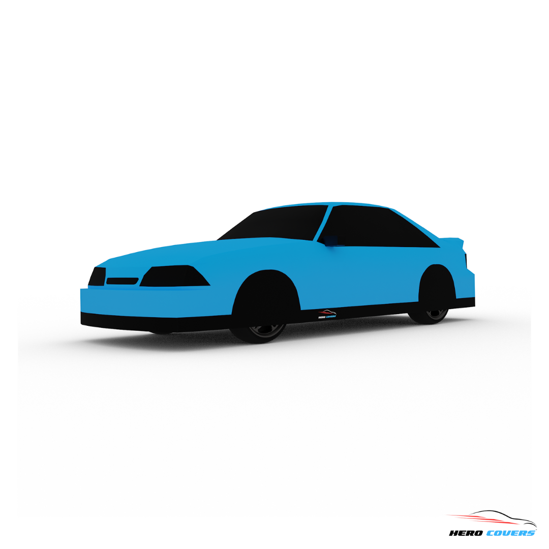 Indoor & Outdoor Car Cover | Compatible For: Ford Mustang Third Generation (1979–1993) – Fox Body