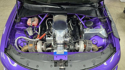 Speedlogix 4-point Front Strut Tower Brace 2015-2023 Challenger/Charger (all engines)