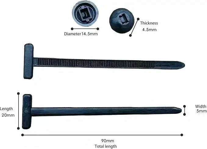 HEAVY DUTY NYLON FASTENING STRAPS