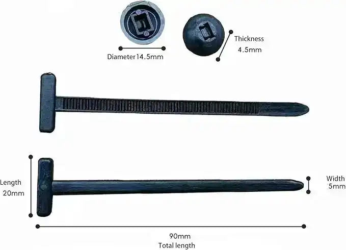 HEAVY DUTY NYLON FASTENING STRAPS