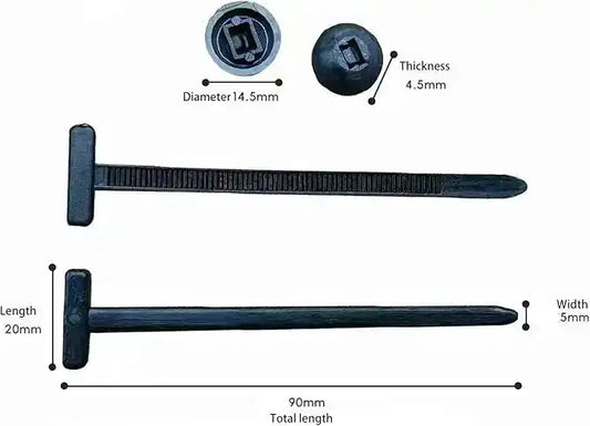 HEAVY DUTY NYLON FASTENING STRAPS