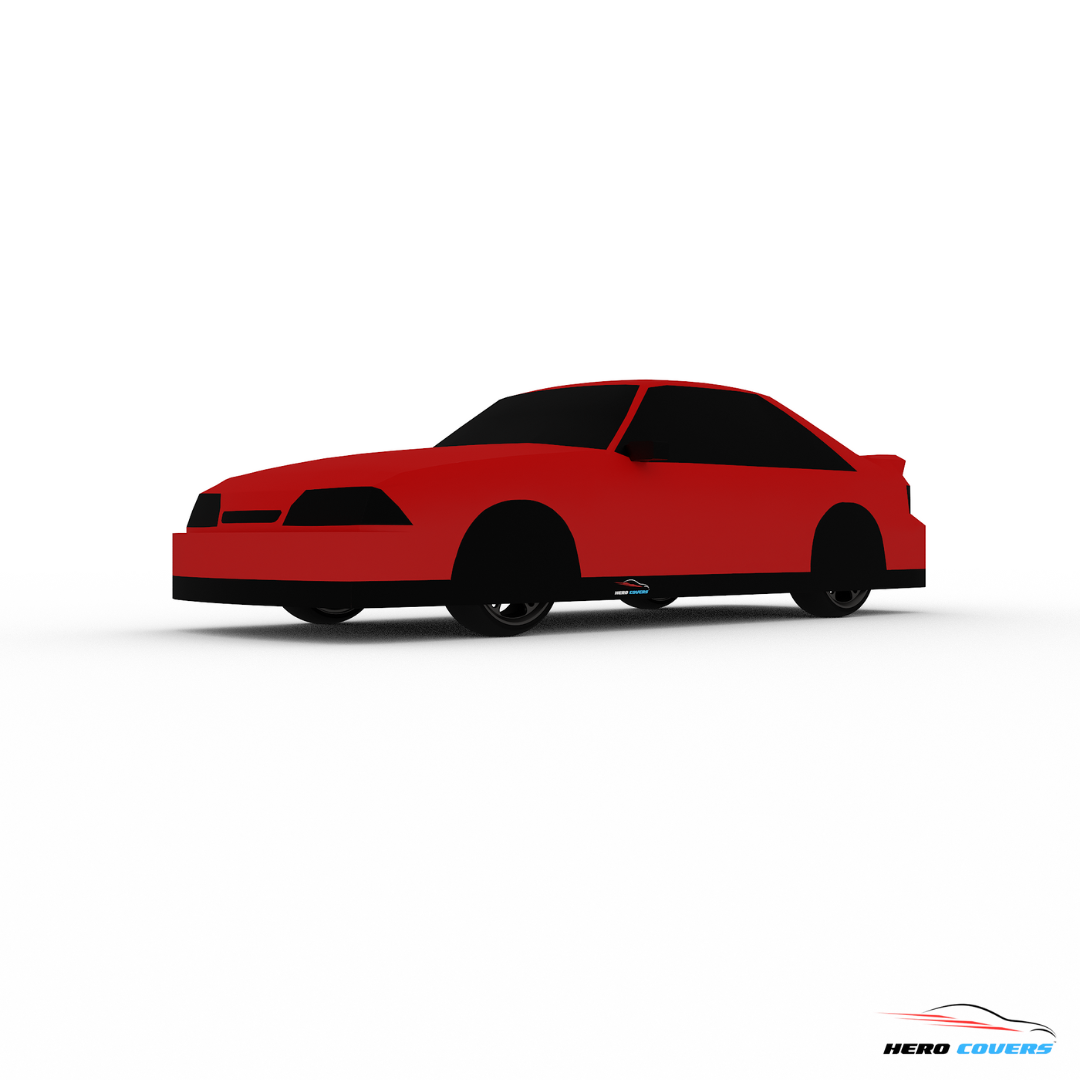 Indoor & Outdoor Car Cover | Compatible For: Ford Mustang Third Generation (1979–1993) – Fox Body