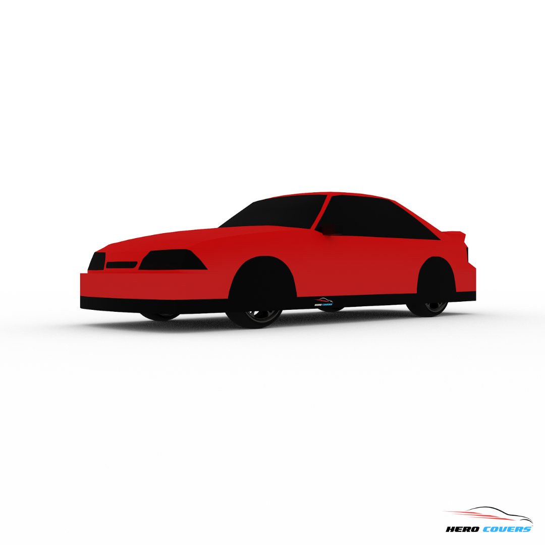 Indoor & Outdoor Car Cover | Compatible For: Ford Mustang Third Generation (1979–1993) – Fox Body