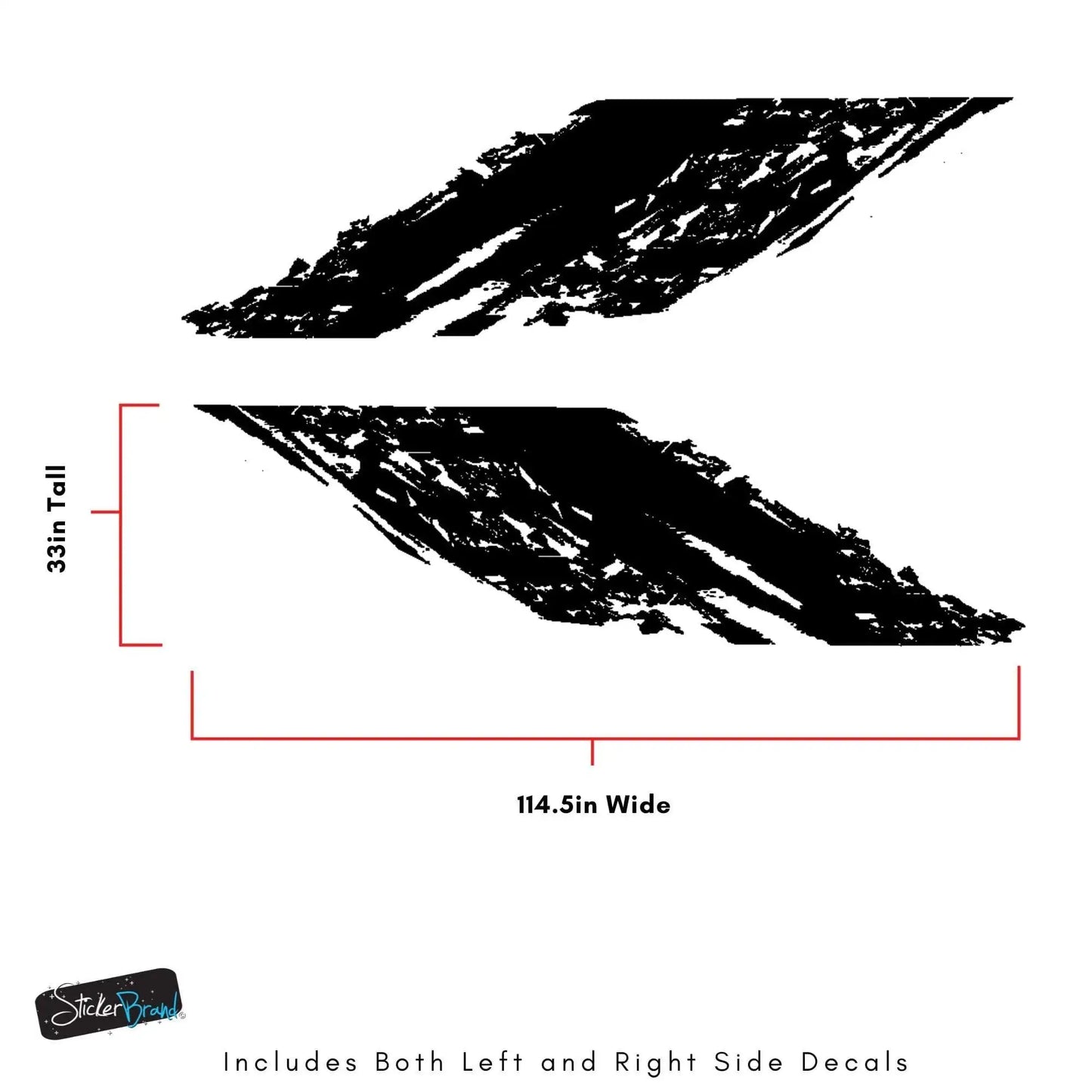 Toyota Tacoma Truck Mud Splash Car Decal Graphic Sticker. #6779
