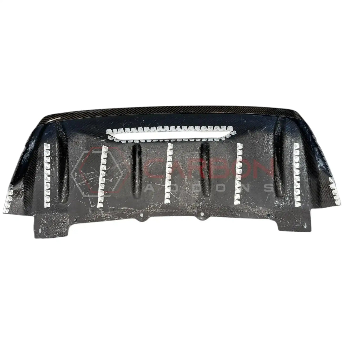Real Carbon Fiber Rear Diffuser for 2024+ Ford Mustang