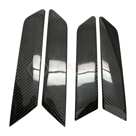 Real Carbon Fiber Door Armrest Trim Covers For 2021+ Ford Bronco