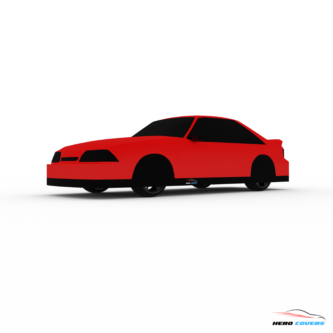 Indoor & Outdoor Car Cover | Compatible For: Ford Mustang Third Generation (1979–1993) – Fox Body