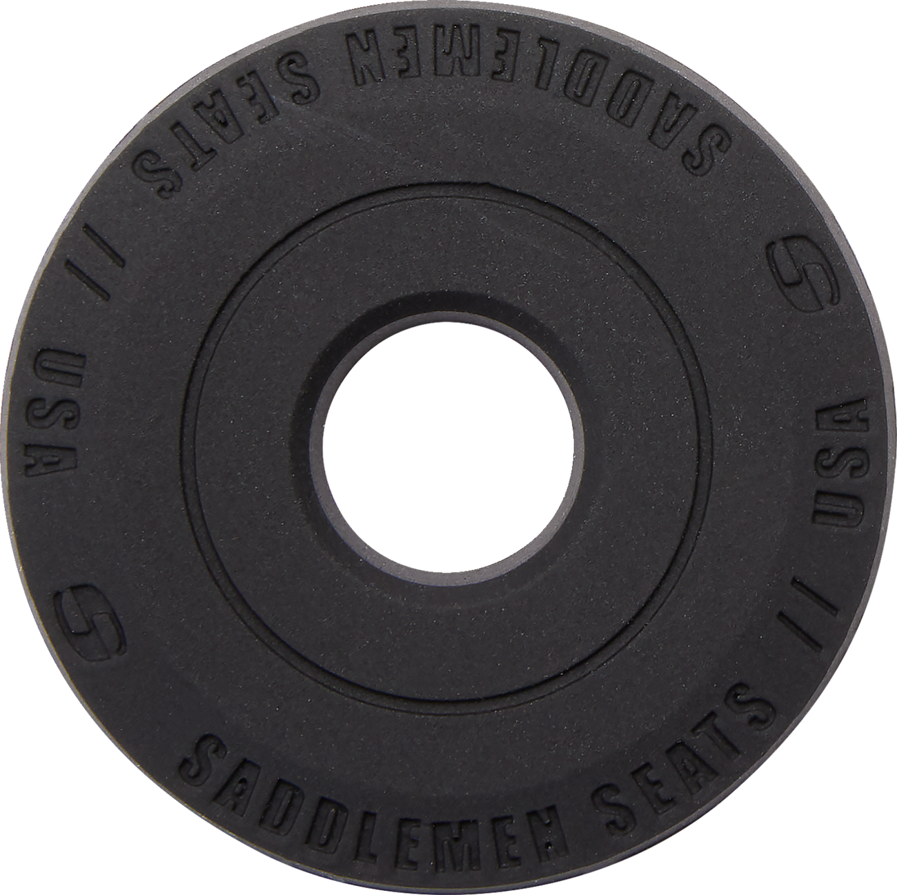 SADDLEMEN S3 Super Slammed Seat - Solo - Black - Dyna '06-'17 806-04-002D