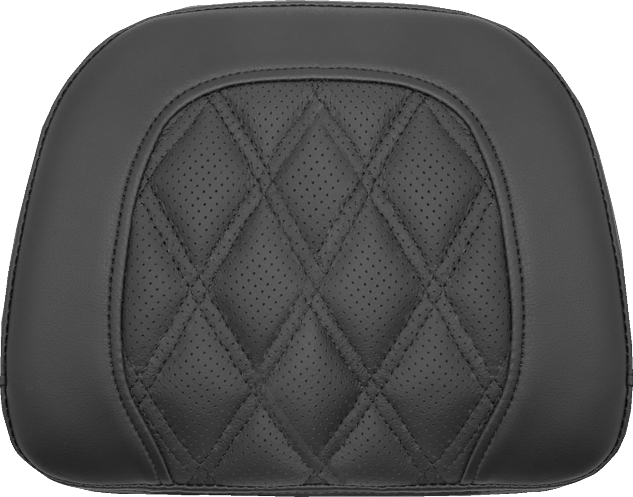 SADDLEMEN Roadsofa Sissy Bar Pad - Black - Lattice Stitch - Indian '14-'22 61144
