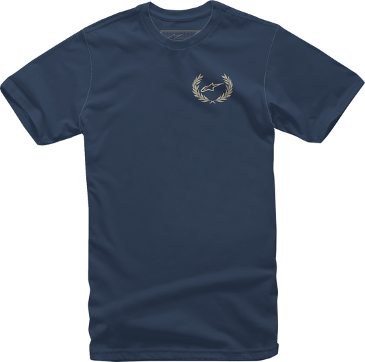 ALPINESTARS Wreath T-Shirt - Navy - Large 12137258070L