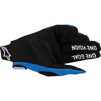 ALPINESTARS Radar Pro MX Gloves - Blue - Large 3560325-70-L