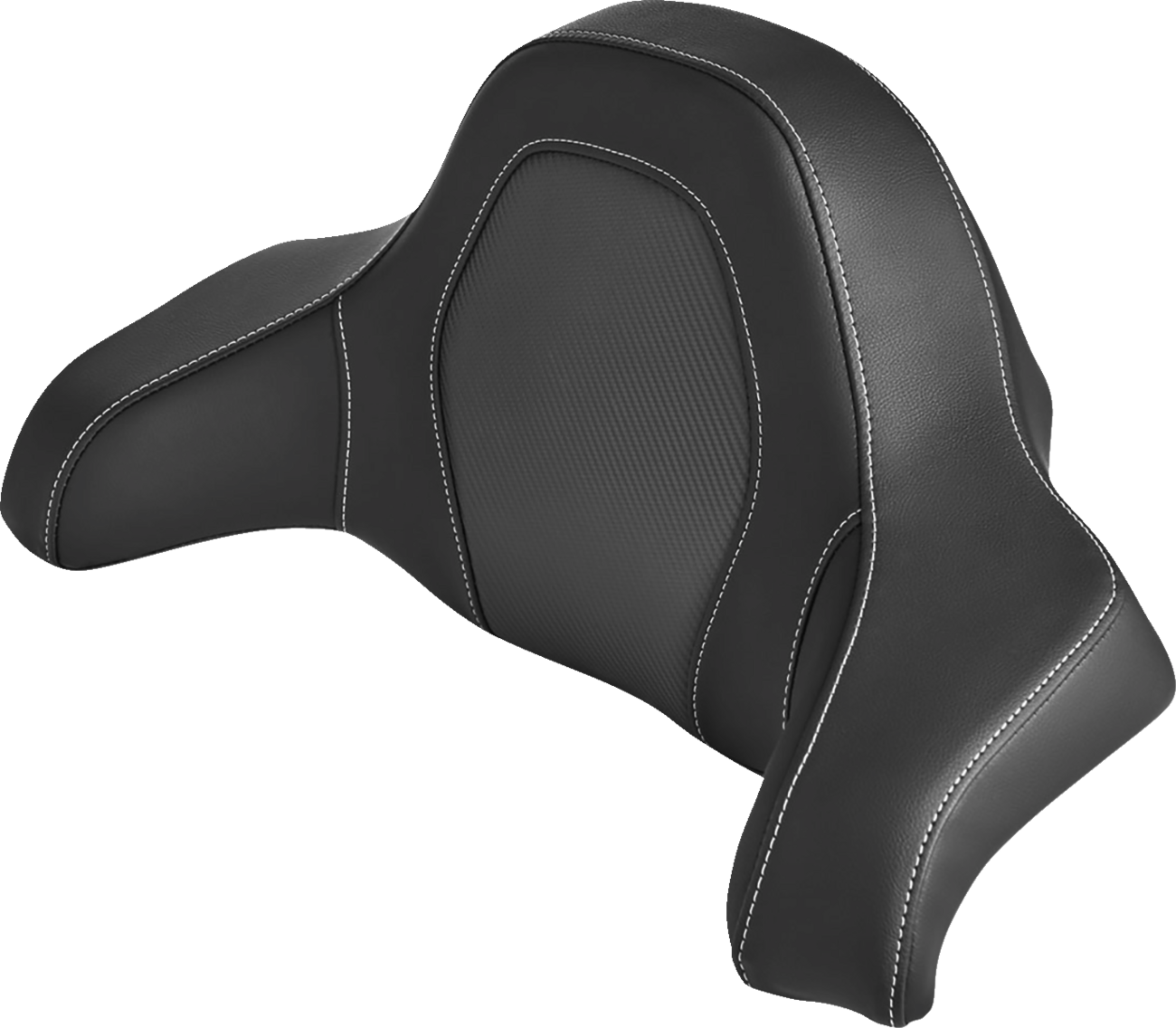 SADDLEMEN TourPak Backrest/Trunk Pad - Passenger - Carbon Fiber - GL1800 '18-'23 H18-07-TPACK-CF