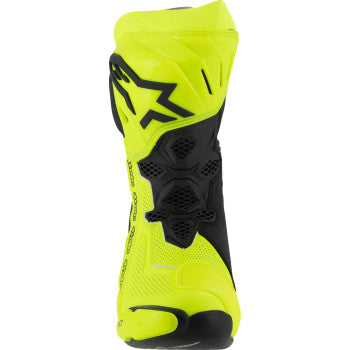 ALPINESTARS Supertech R Vented Boots - Fluorescent Yellow/Black - US 12.5 / EU 48 2220121-551-48