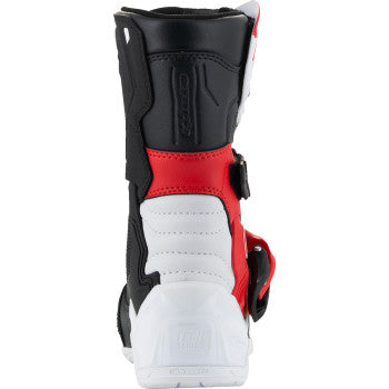 ALPINESTARS Kids Tech 3S Boots - Red/Black/White - US 12 2014524-2030-12