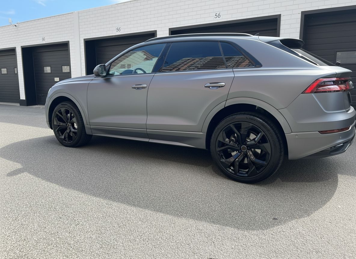 AU13 21x9.5 5x112 +26 66.6 GLOSS BLACK