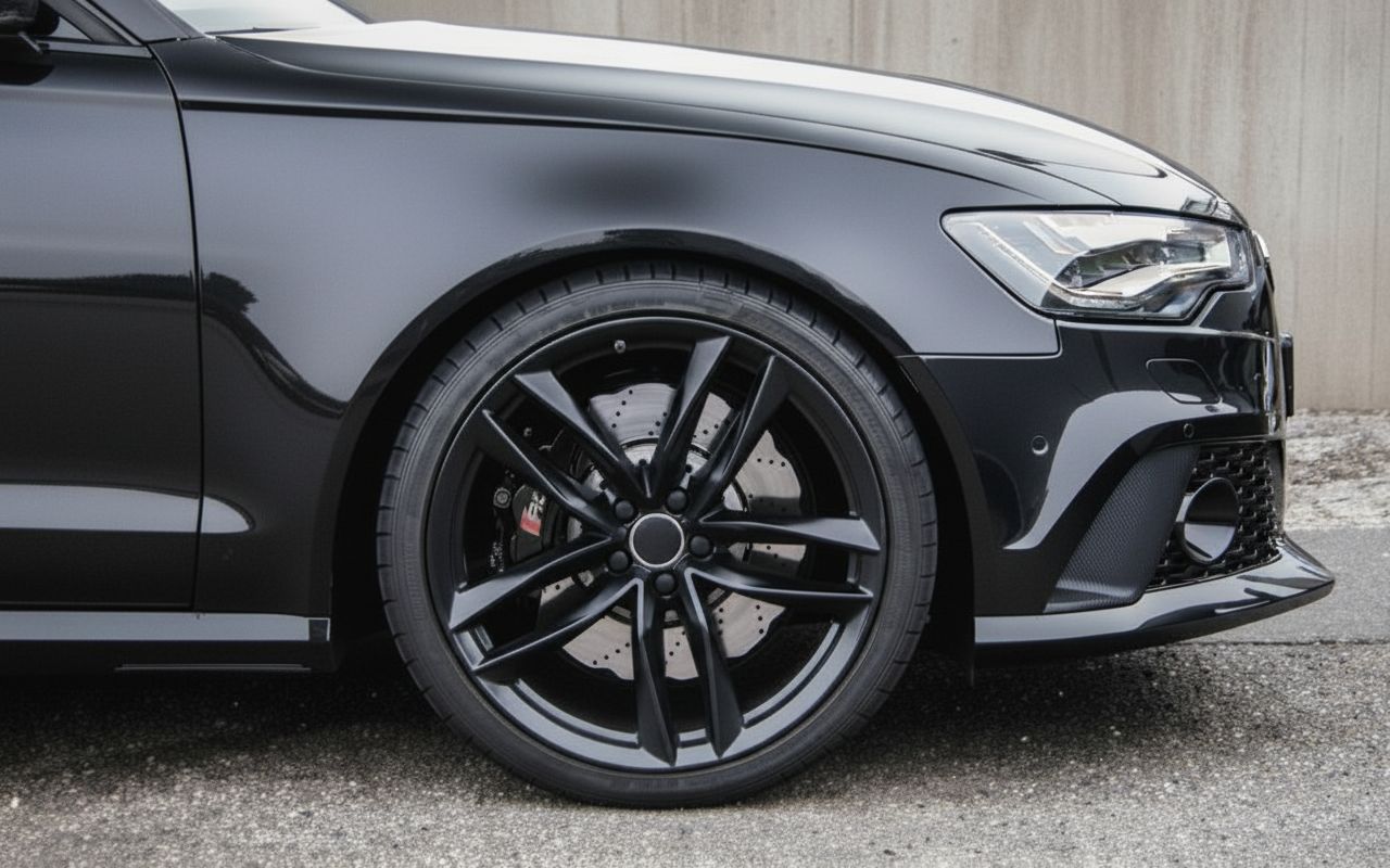 AU3 19X8.5 5X112 +32 66.6 Gloss Black