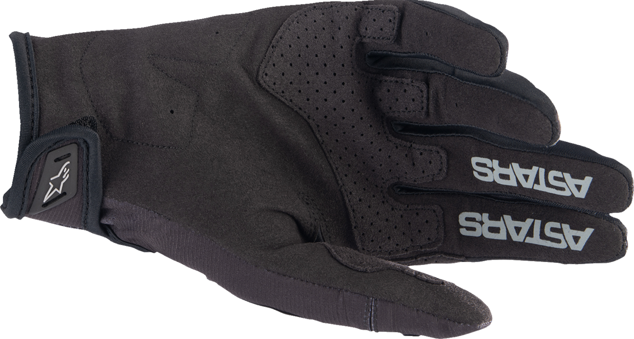 ALPINESTARS Techstar Gloves - Black/Brushed Silver - 2XL 3561023-1419-2X