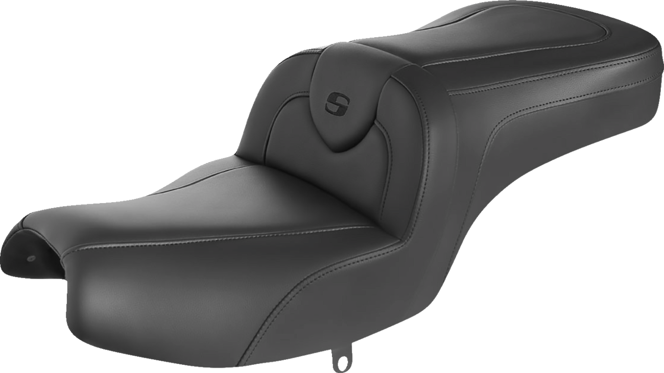 SADDLEMEN RoadSofa Seat - without Backrest - Black w/ Black Stitching - Challenger '20-'22 I20-06-187